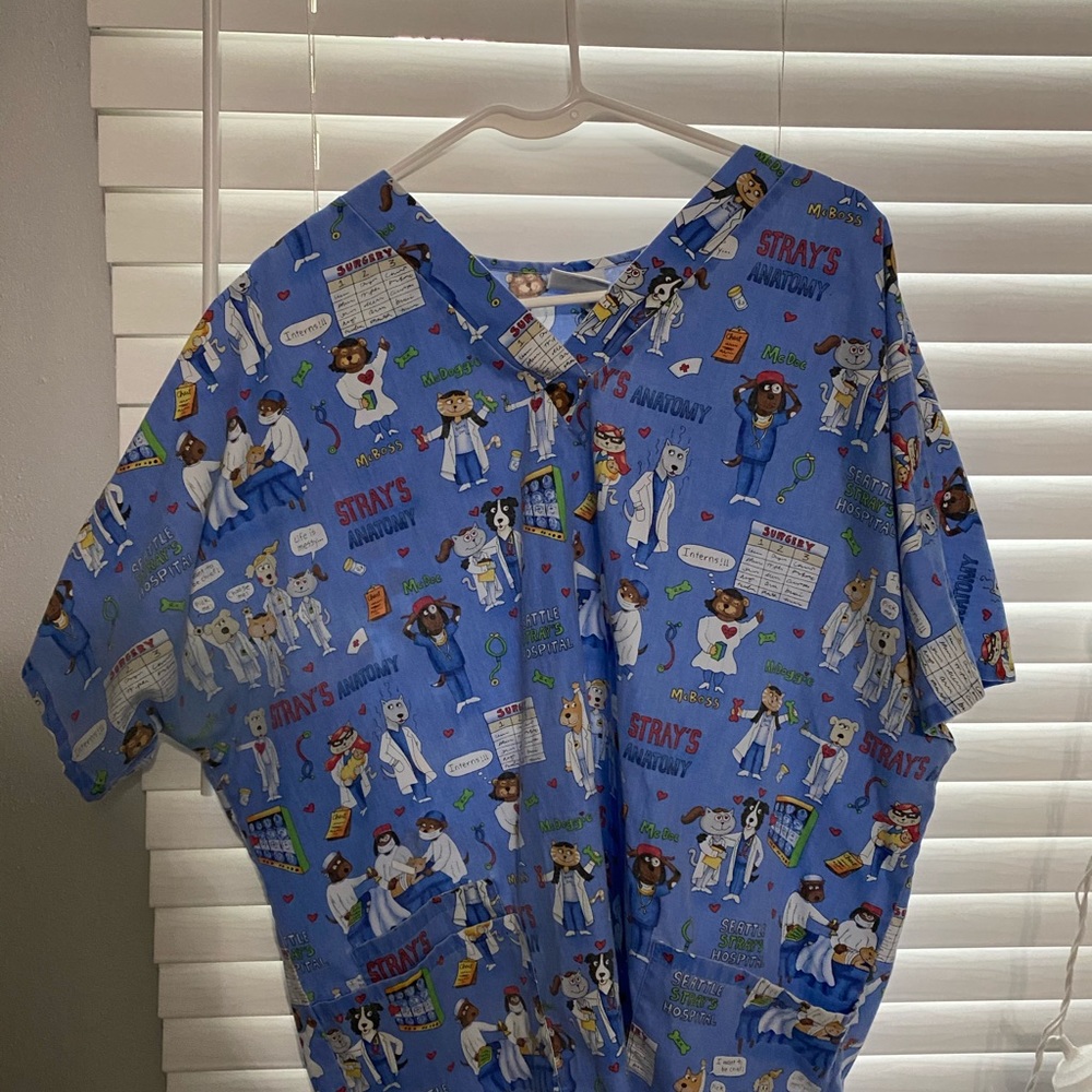 Scrub top